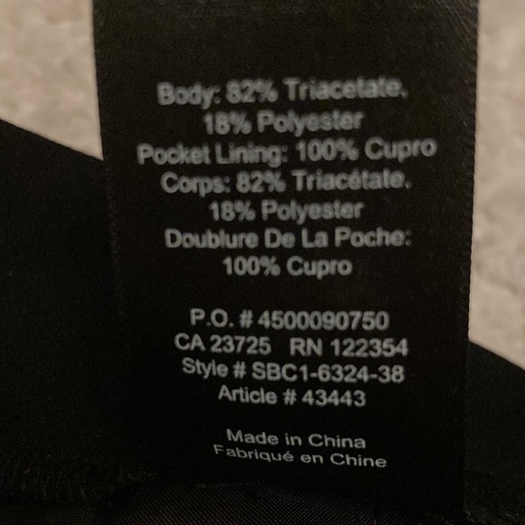 Babaton Conan Pant in black size 0 - Picture 8 of 8